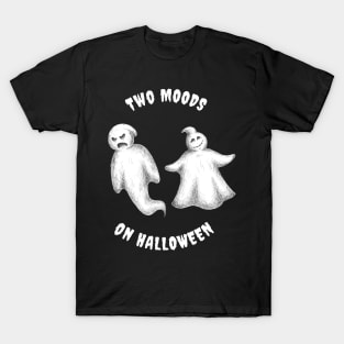 Two Moods on Halloween T-Shirt